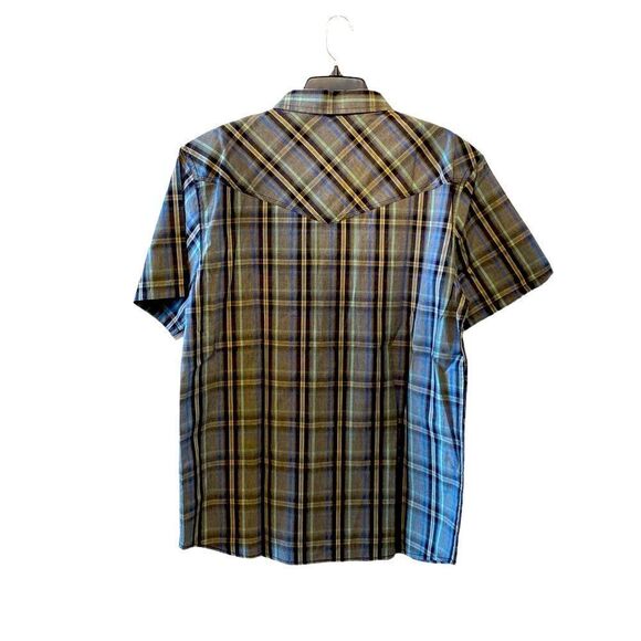 Moon shine gray blue mint black cream covered snap pockets regular fit brand new - Picture 2 of 4